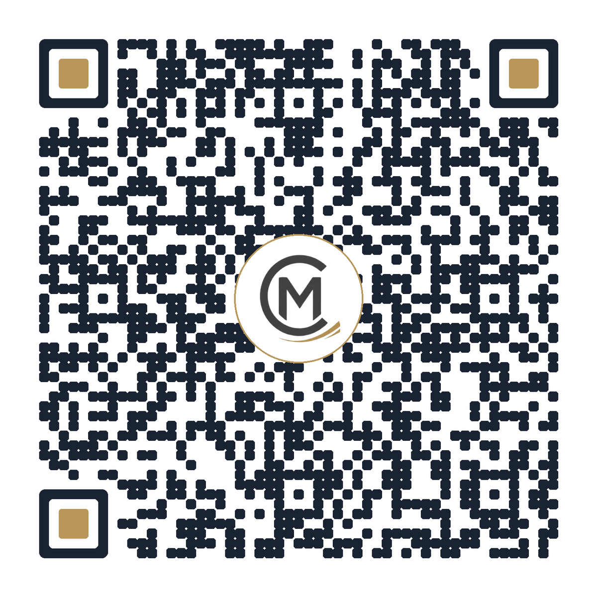 QR code to start a WhatsApp chat with Carl Maes' office