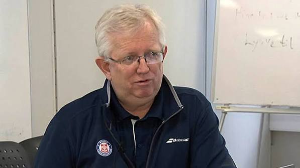 Oivind Sorvald, Technical Director of the Norwegian Tennis Federation